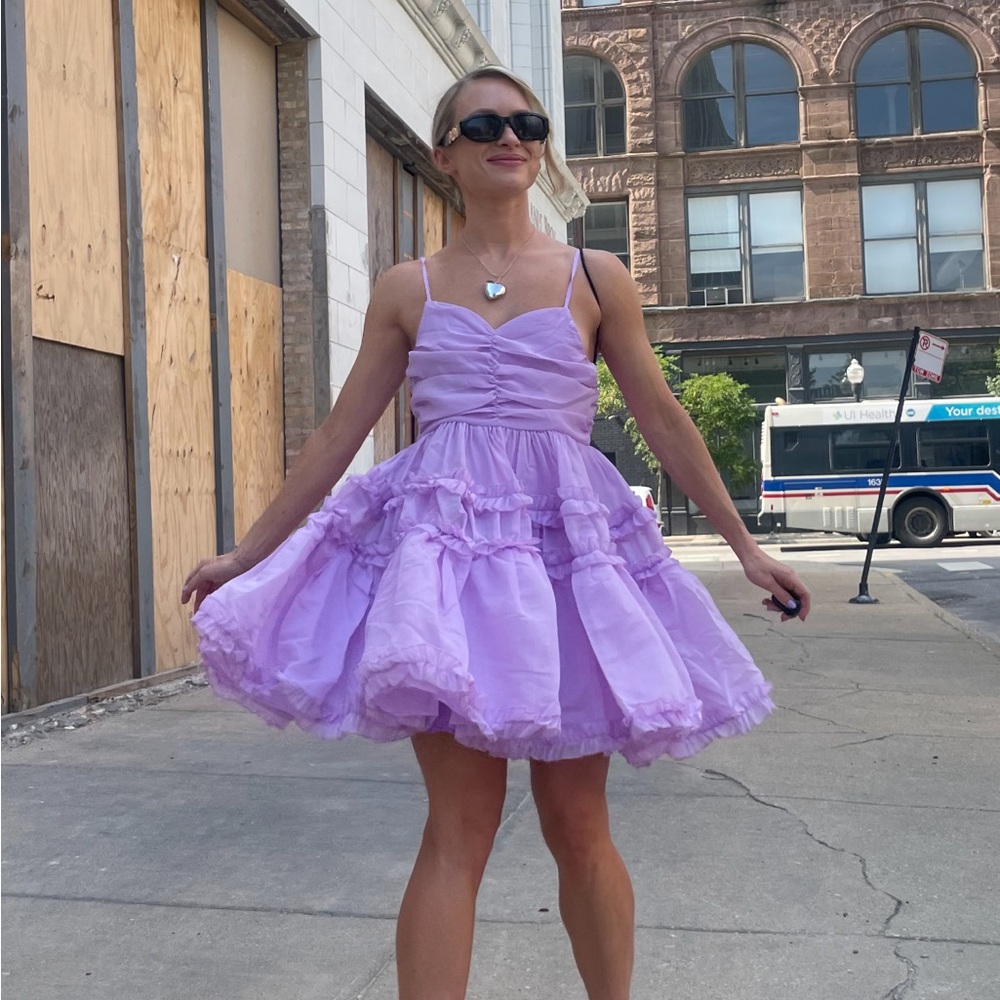 Dream Sister Jane Purple Cupcake Dress